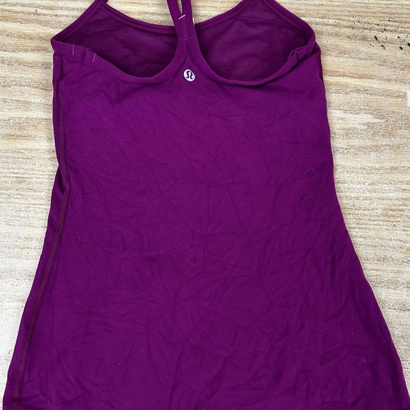 Lululemon Power Y Purple Tank - Picture 3 of 4